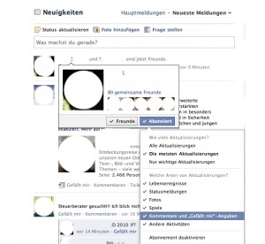 Neue Facebook Kettennachricht