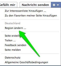 Region-aendern