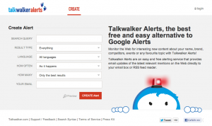 Keyword-Monitoring mit Talkwalker Alerts