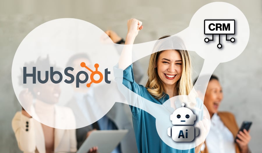 HubSpot CRM: Wie nutzt HubSpot KI?_AdobeStock_©-akkash_Smart-CRM_900x527px_687486918