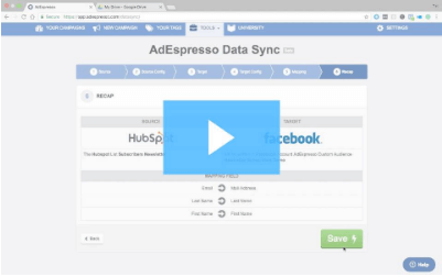 AdEspresso Integration für HubSpot