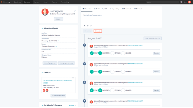 Datanyze Integration für HubSpot