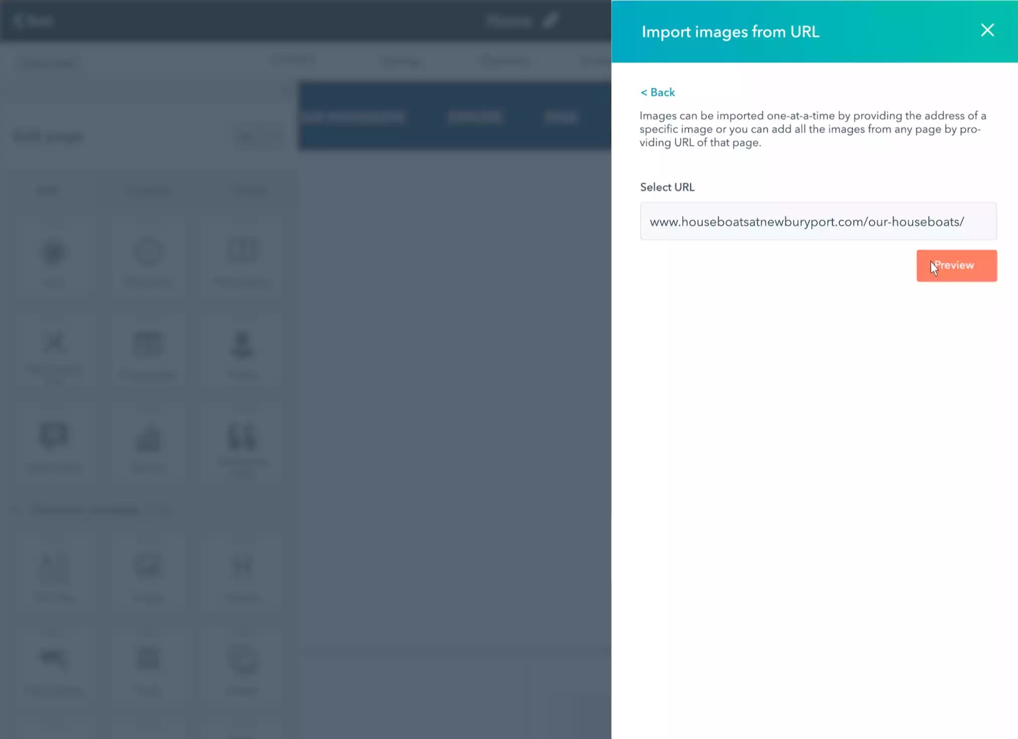 bulk image import