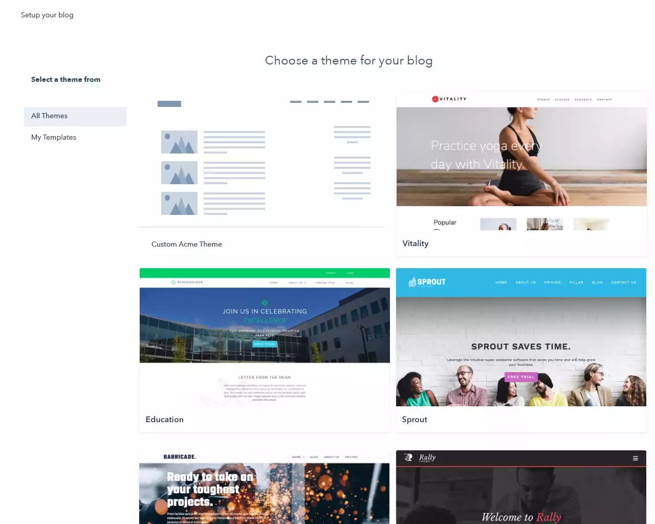 Neues Blog Onboarding 