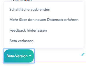 Beta-Version verlassen