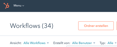 Ordner für Workflows