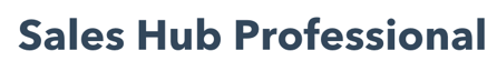 Sales Hub Professional
