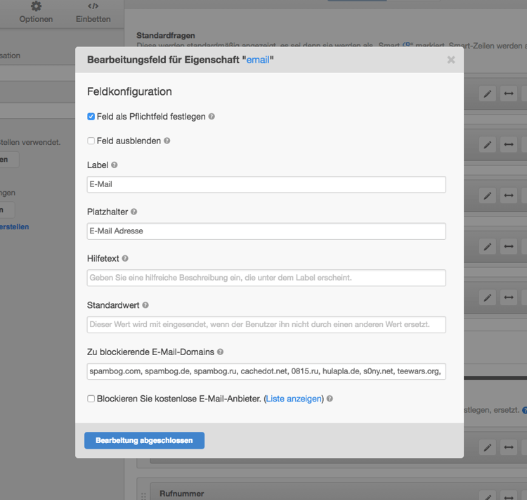 HubSpot Update 20 - E-Mail Provider blocken_seo-opt
