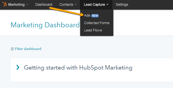 Ads für HubSpot Free Nutzer