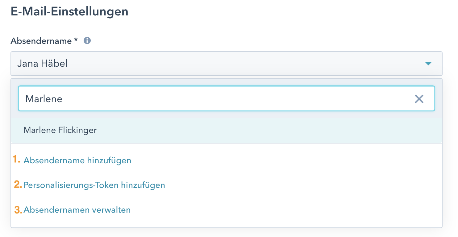 HubSpot E-Mail Marketing Einstellungen Drag&Drop