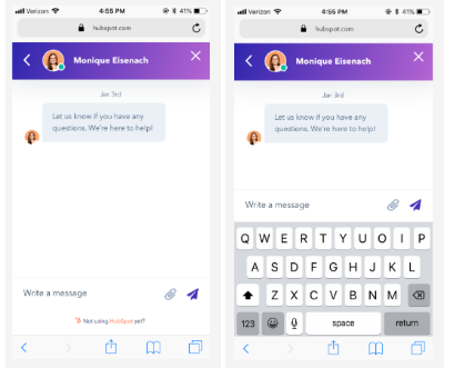 Mobiel Live-Chat