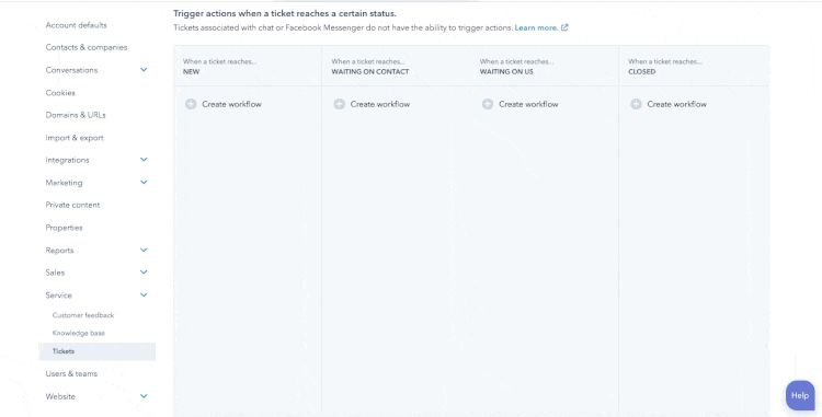 TicketReceivedWorkflow_Ticket Automatisierung für Service Hub Starter