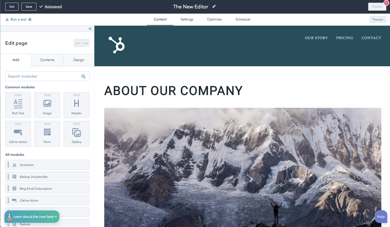 HubSpot: 2 Updates, die mehr Kontrolle über die Inhaltserstellung geben