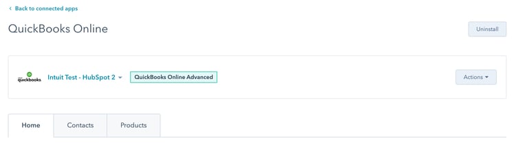 Quick Book Advanced für HubSpot