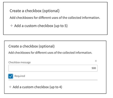 LinkedIn Lead-Gen Checkbox