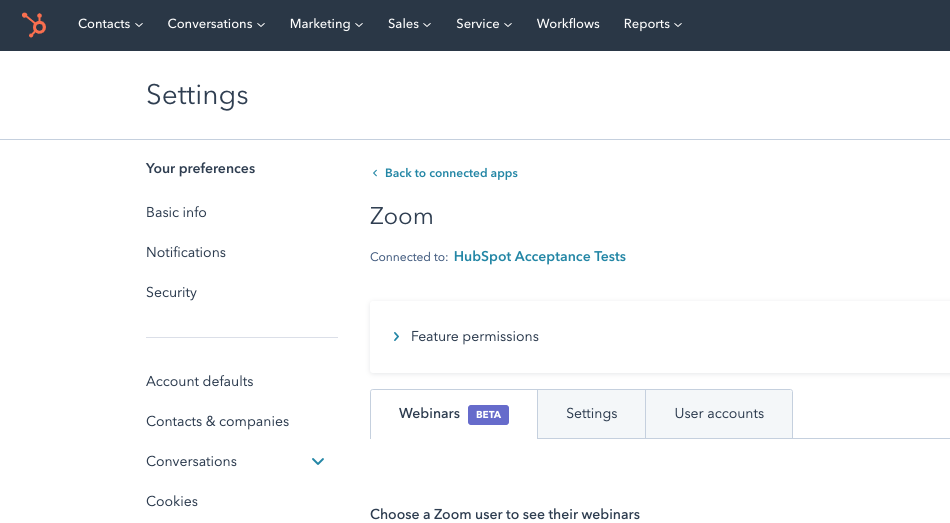 HubSpot Zoom synchronisieren 3