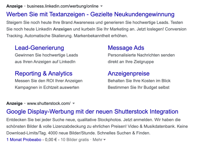 Wie erstelle ich im Suchnetzwerk eine erfolgreiche Google Ads Textanzeige?