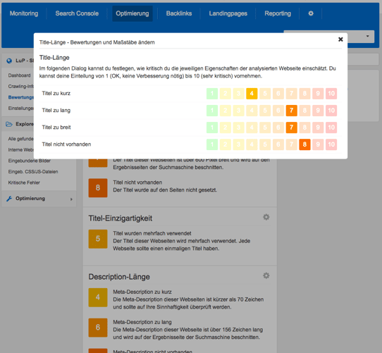 Optimierunsg-Modul PageRangers