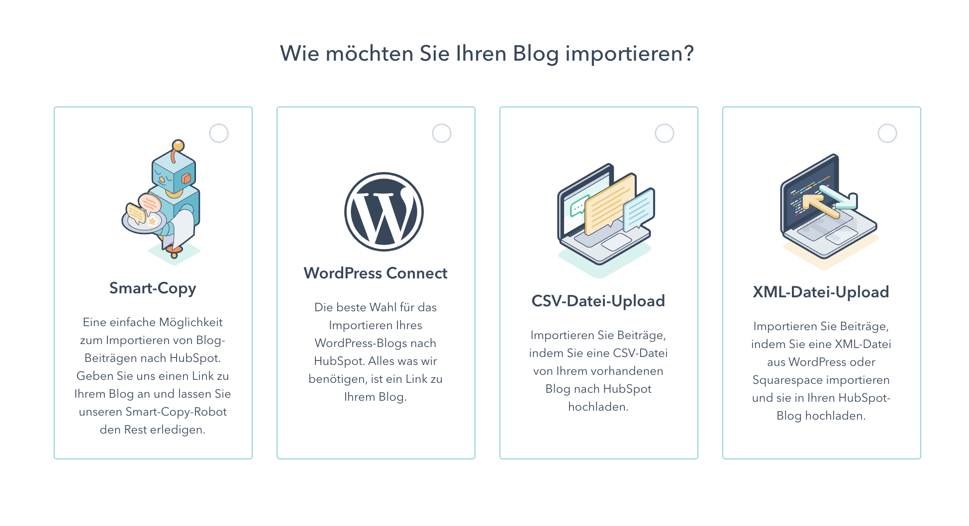 Smart Copy: Einfacher Import von Blogs in HubSpot aus jedem CMS