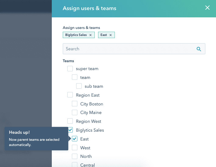 Schnelleres Festlegen von Teamberechtigungen auf Dashboards