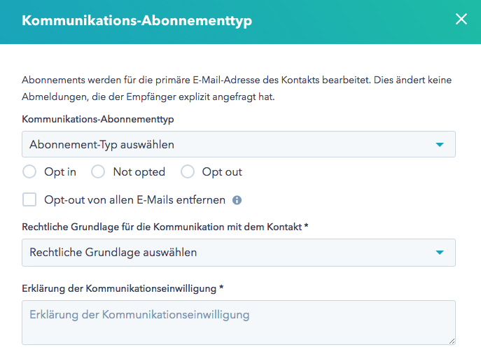 Re-Subscribe nach manuellem Opt-out – so einfach geht's