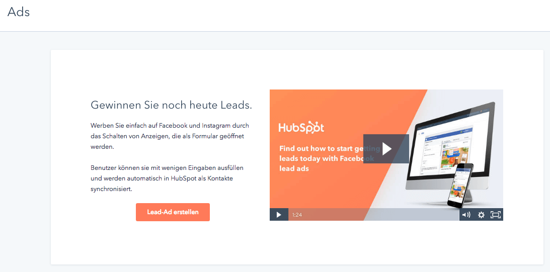 HubSpot Ads Add-on: Messen Sie den Wert Ihrer Anzeigen an einem Ort