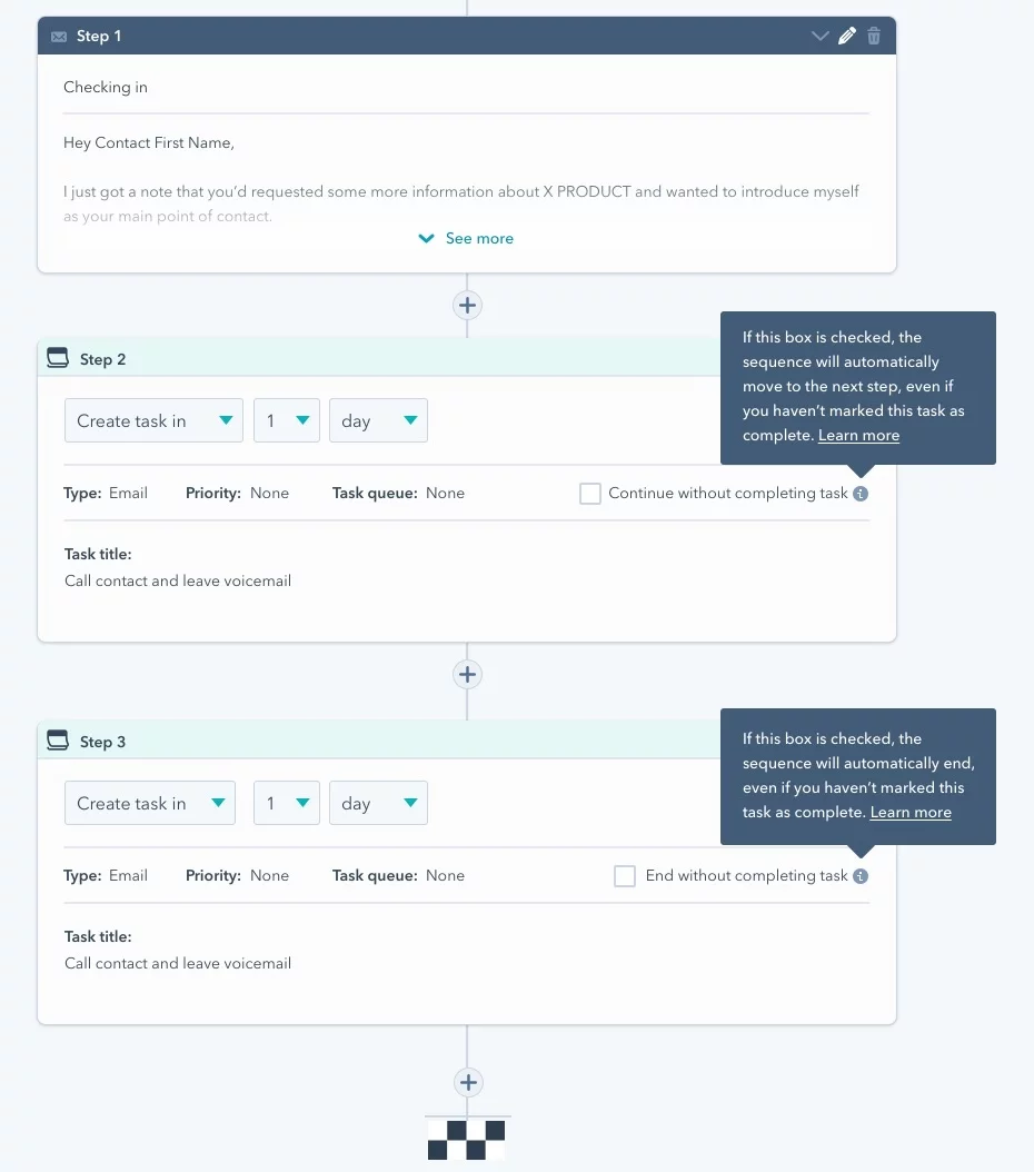 HubSpot Updates: Erweiterte Sequenzen